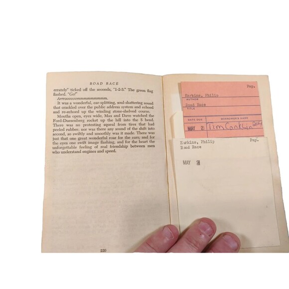 ROAD RACE BY PHILIP HAWKINS PAPERBACK-1970 Scholastic - Picture 10 of 11